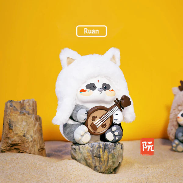WONDER Panda Dunhuang Music Travel Series Plush Blind Box