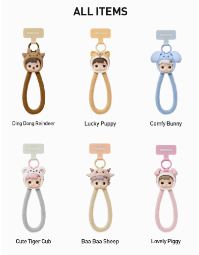 HACIPUPU Snuggle With You Series-PhoneLanyard