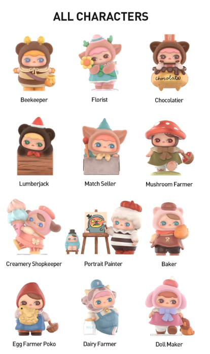 PUCKY Fairies' Market Series Figures