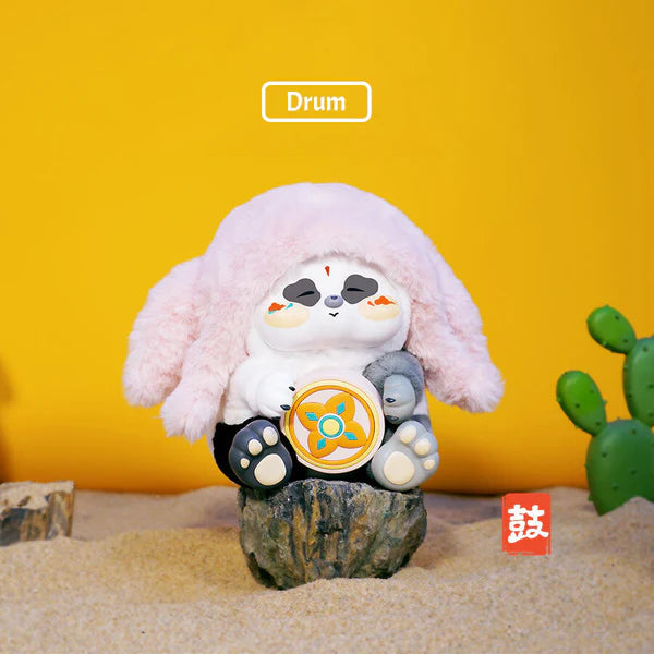 WONDER Panda Dunhuang Music Travel Series Plush Blind Box