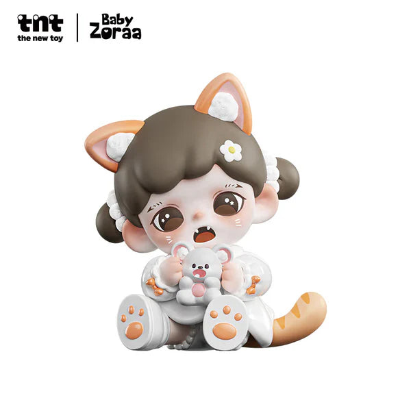 Zoraa Meow Cat Face Mini Series Blind Box Figures