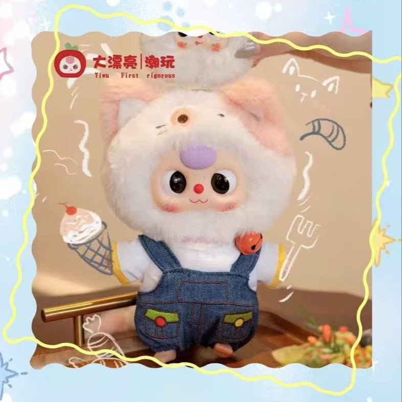 Baby Three Kitten Wardrobe Series Plush Blind Box