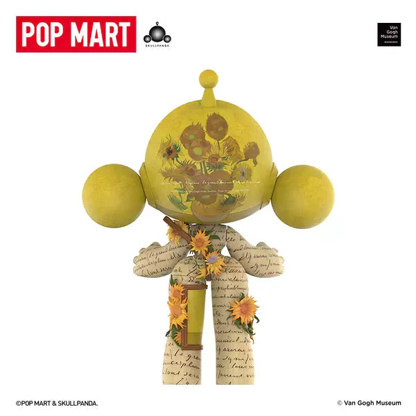 MEGA a SKULLPANDA 400% Van Gogh Museum Sunflowers