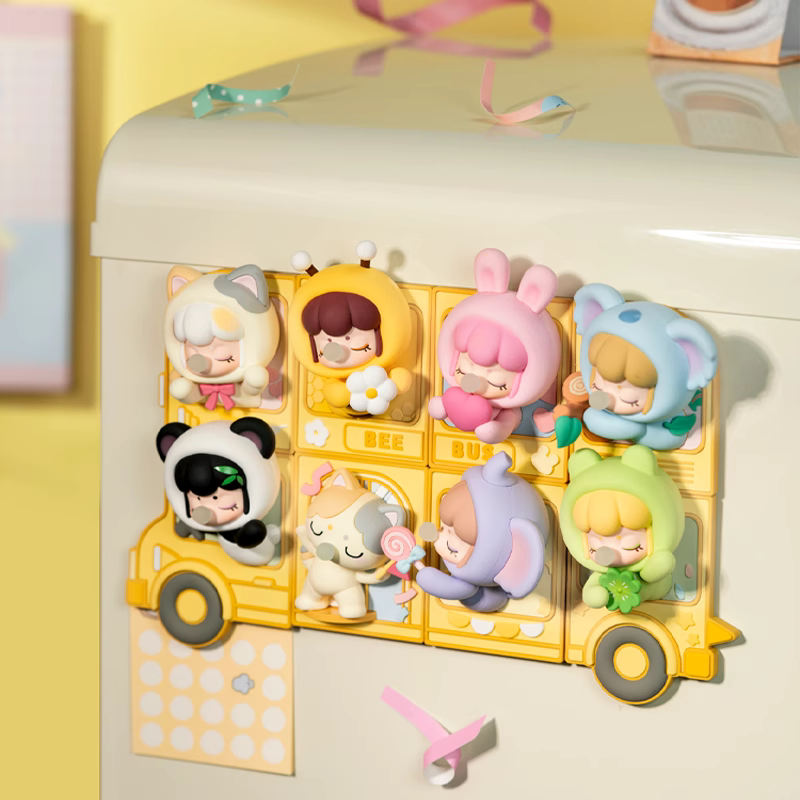 Baby Nanci Fluffy Party Fridge Magnet Series Blind Box