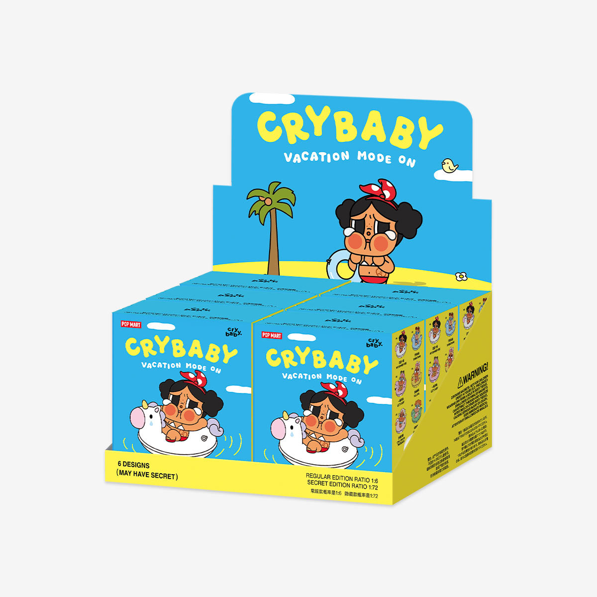 CRYBABY Vacation Mode On Series-Fridge Magnet Blind Box – iToy Lab