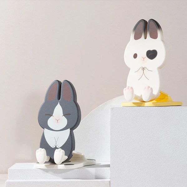 Folding Rabbit Phone Holder