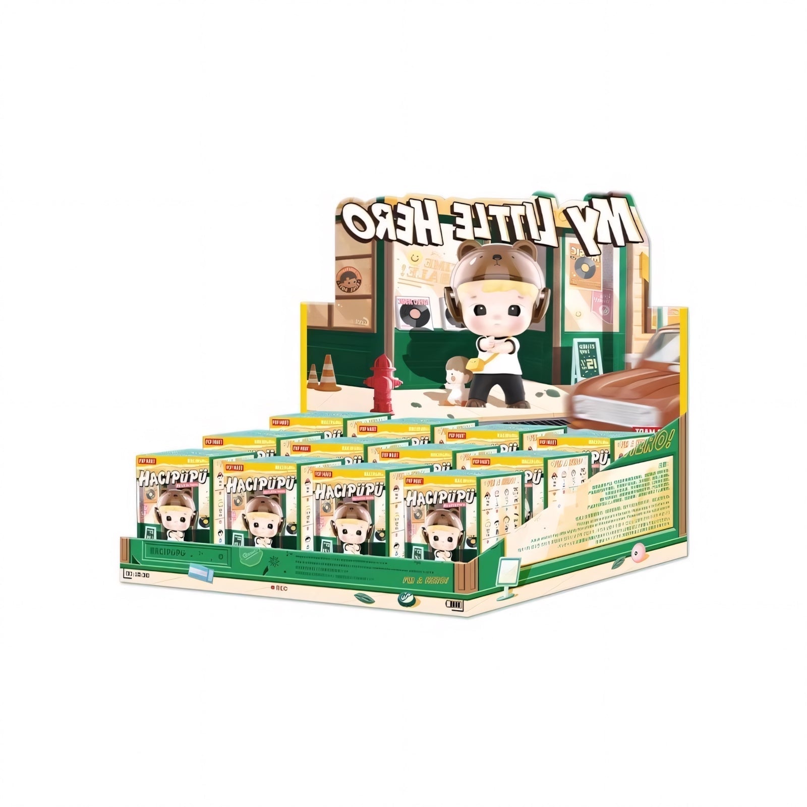 HACIPUPU My Little Hero Series Figures