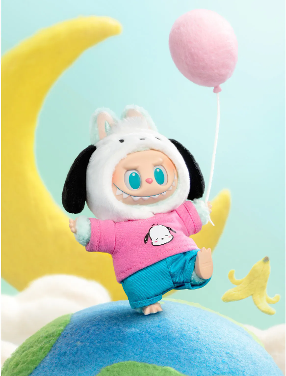 The Monsters × Kitty and Friends -Vinyl Plush Pendant Blind Box