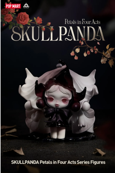 SKULLPANDA Petals in Four Acts Series