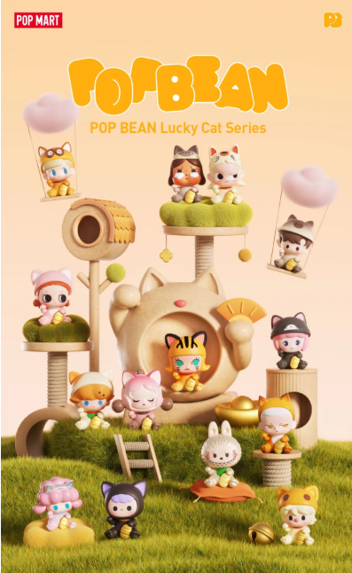 POP BEAN Lucky Cat Series