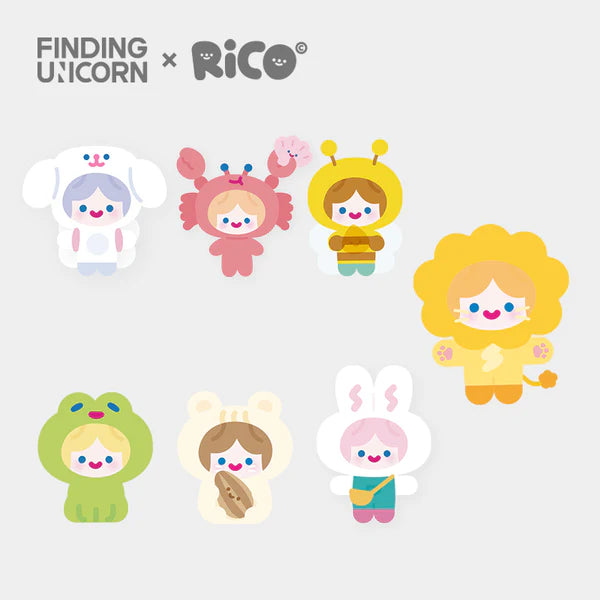CELL RiCO Happy Fluffy Series Plush Blind Box