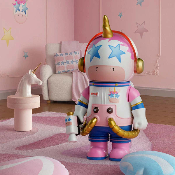 MEGA SPACE MOLLY 100% × emoji Series