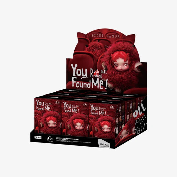 SKULLPANDA You Found Me! Series Plush Doll Pendant Blind Box（Pre-sale）