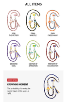 THE MONSTERS × FIFA SERIES-Long Lanyard Blind Box