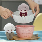 DIMOO Heartbeat Special Edition Soft Face Plush Keychain