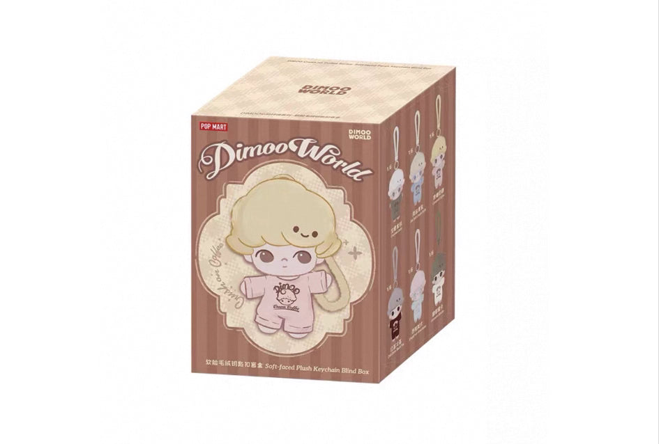 DIMOO Heartbeat Special Edition Soft Face Plush Keychain