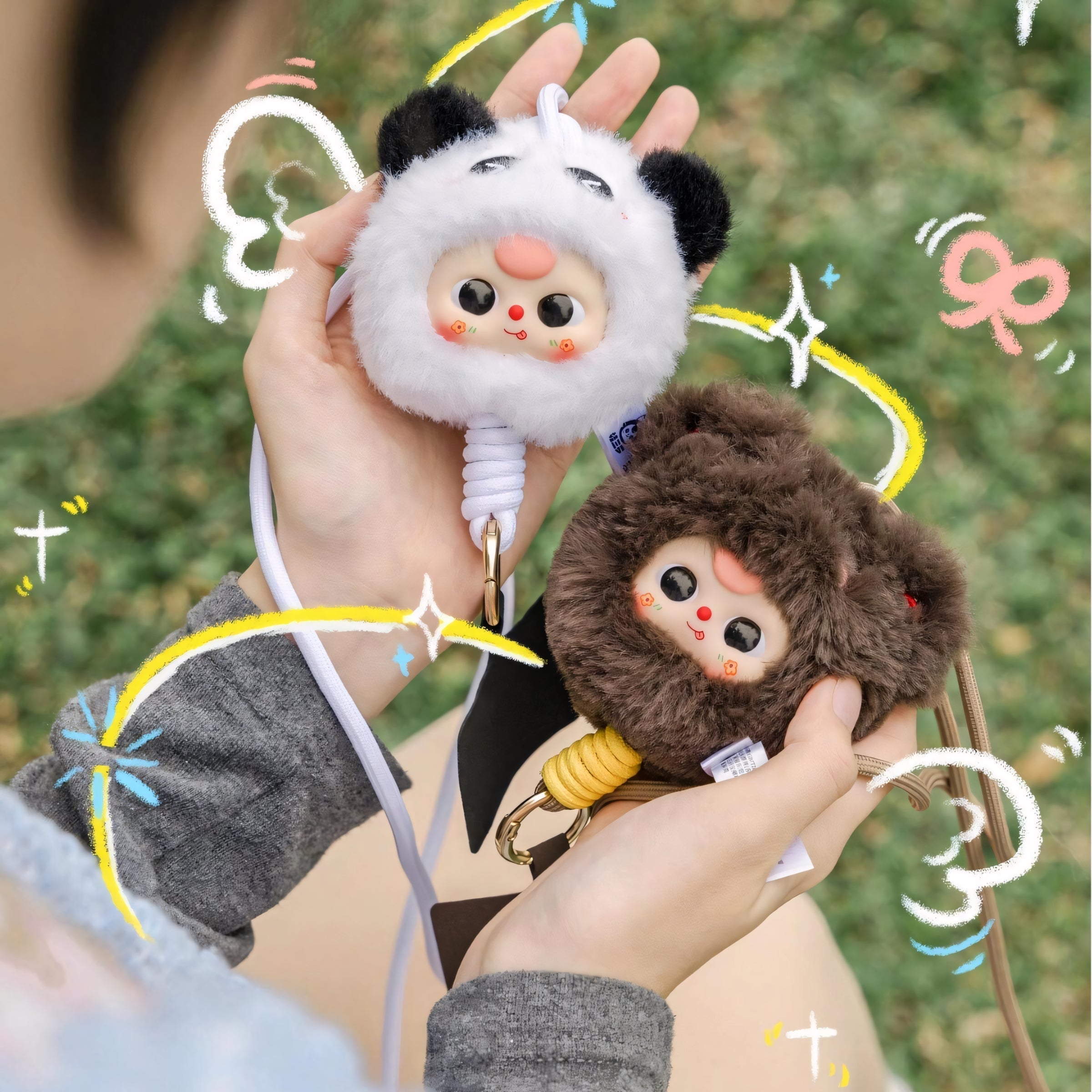 Baby Three Phone Lanyard