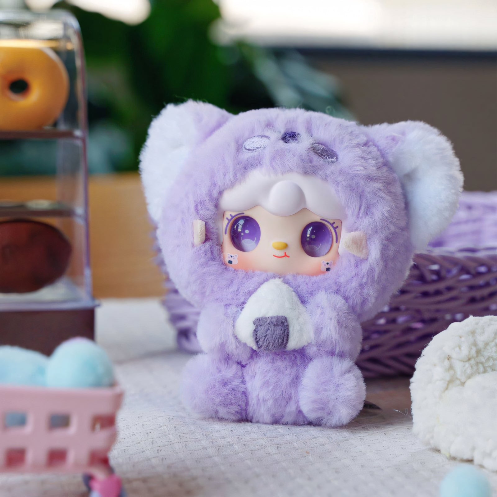 yooki V10 Gourmet restaurant Mini Pendant Plush Blind Box