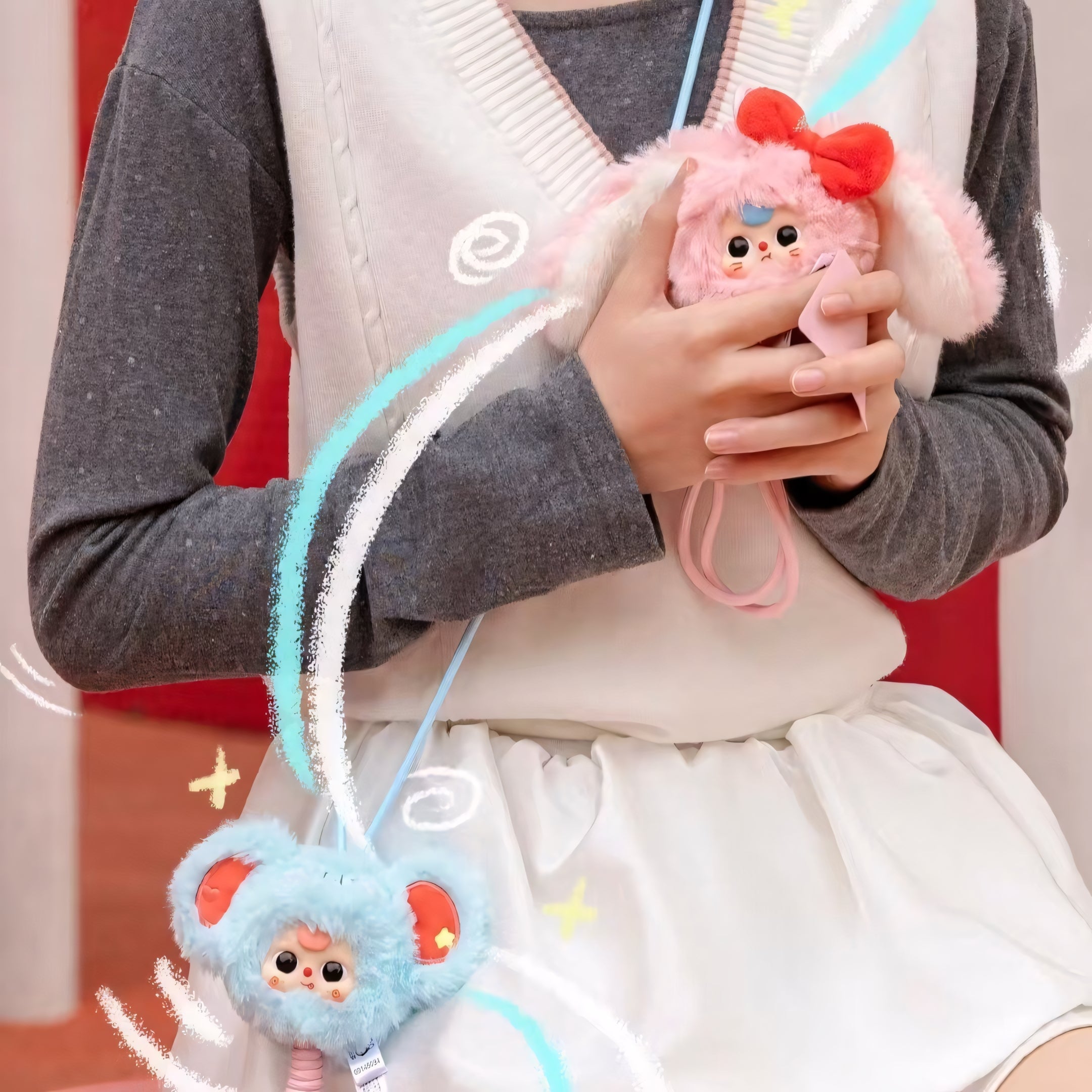 Baby Three Phone Lanyard