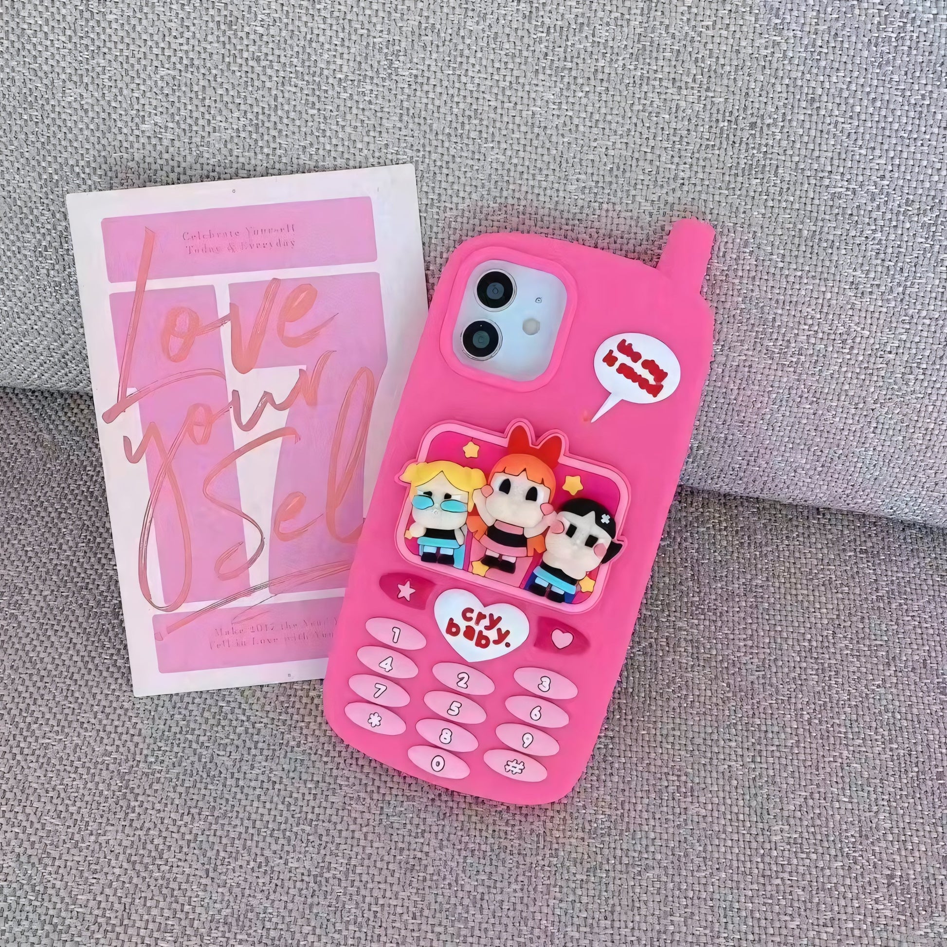 Cry Baby PowerPuff Girl Phonecase for iPhone 15 Pro Max
