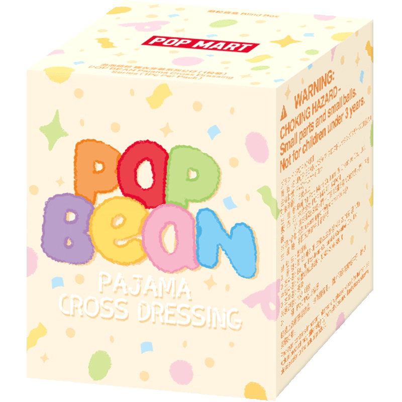 POP BEAN Pajama Cross Dressing Series Heart Clear Blind Box