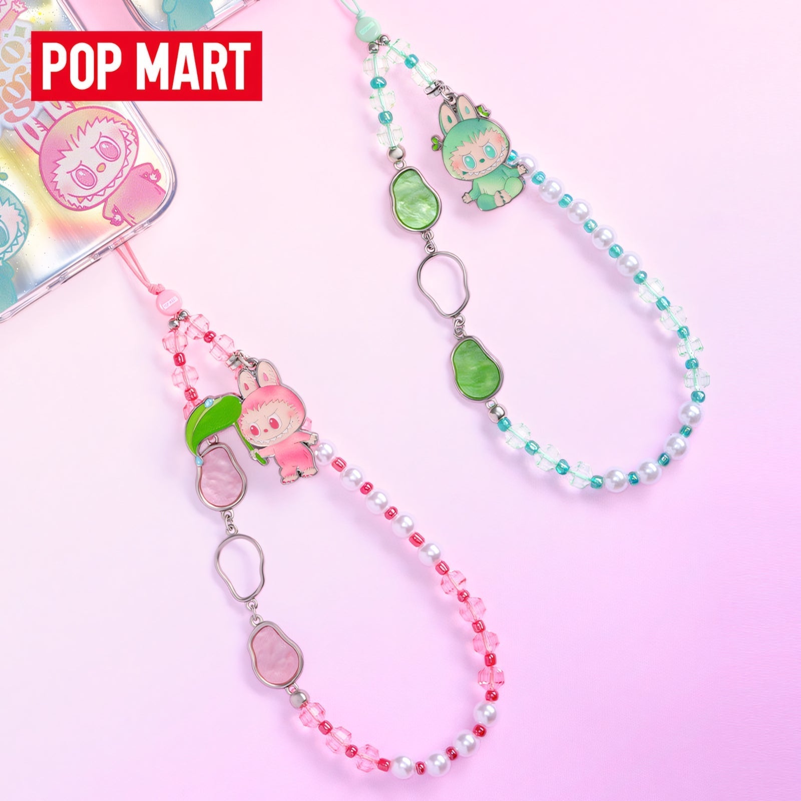 THE MONSTERS Big into Energy Series-Phone Charm Blind Box