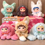 WAKUKU V2 - Fox & Bunny Trick Or Treat Plush Pendant Blind Box
