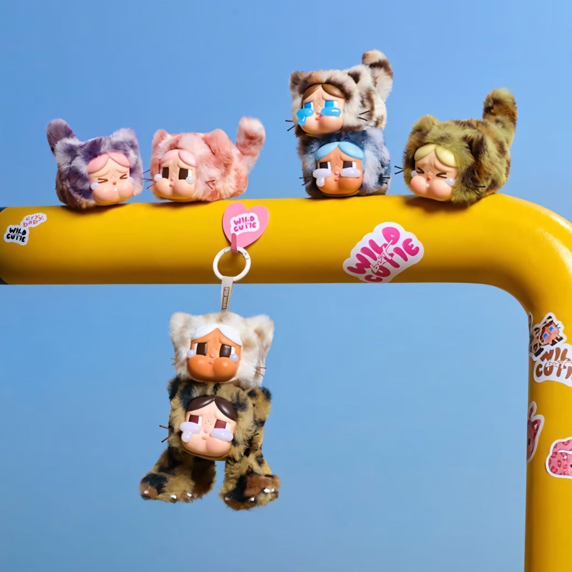 CRYBABY Wild But Cutie Plush Hanging Card