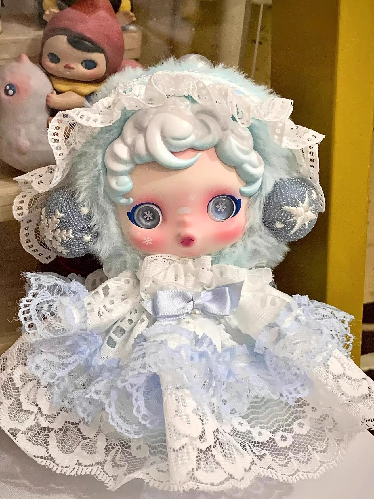 SKULLPANDA Winter Melody Series Vinyl Plush Dolls sp Winter Melody Dolls sp Dolls
