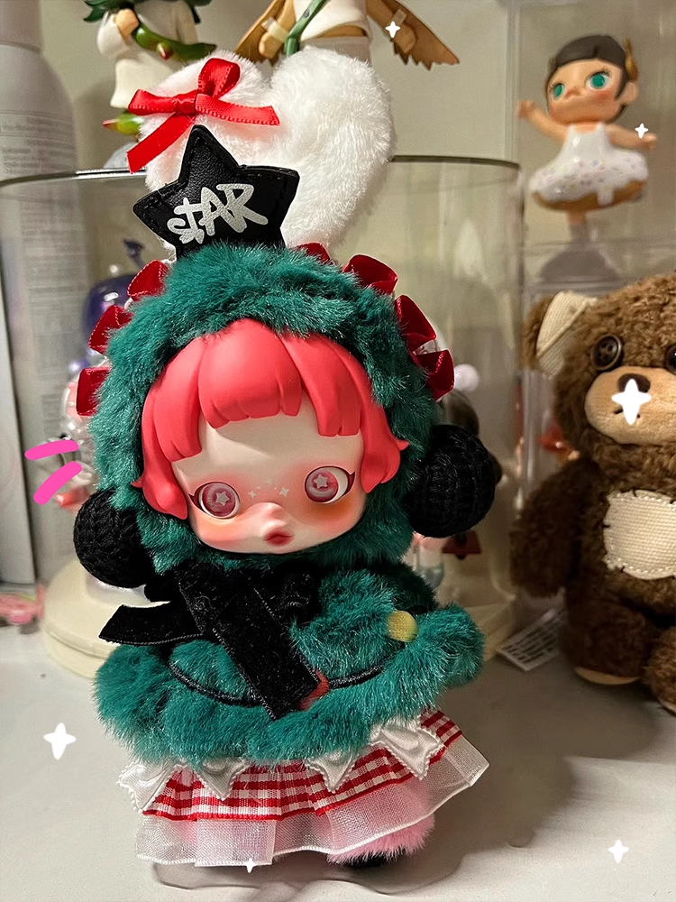 SKULLPANDA Winter Melody Series Vinyl Plush Dolls sp Winter Melody Dolls sp Dolls