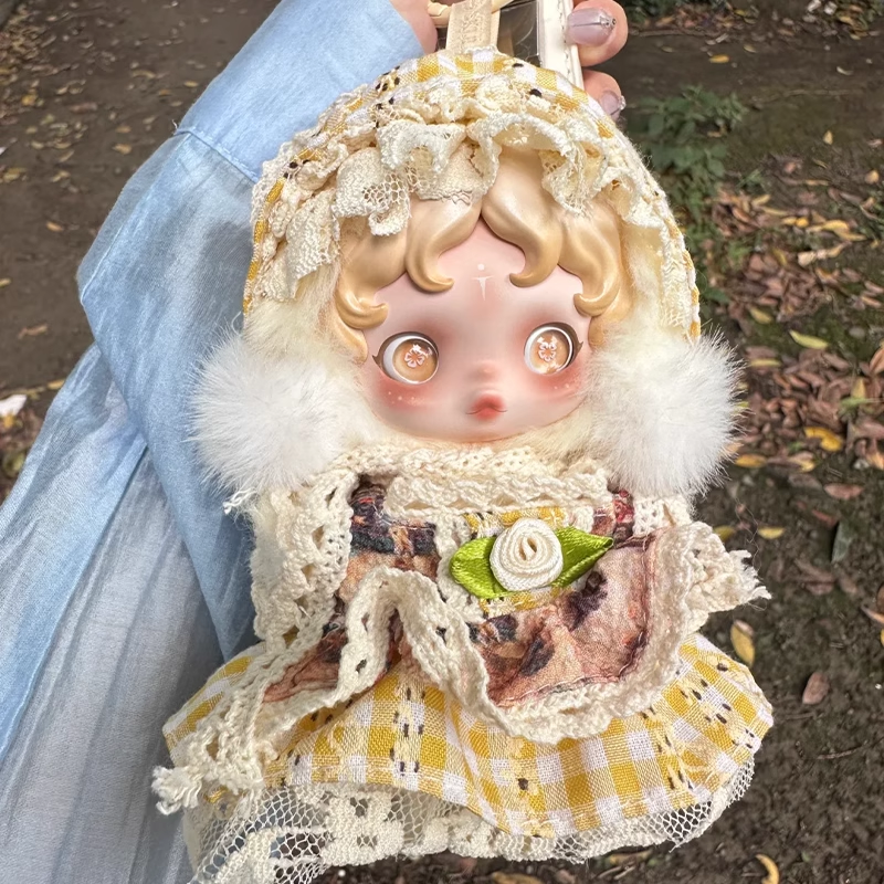 SP-NNY014 sp Light Weaving Garden  SKULLPANDA Winter  Melody Series Vinyl  Plush Doll Dress Set  Doll Clothes