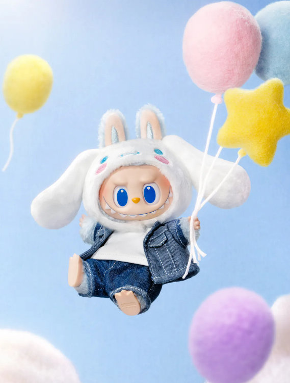 The Monsters × Kitty and Friends -Vinyl Plush Pendant Blind Box