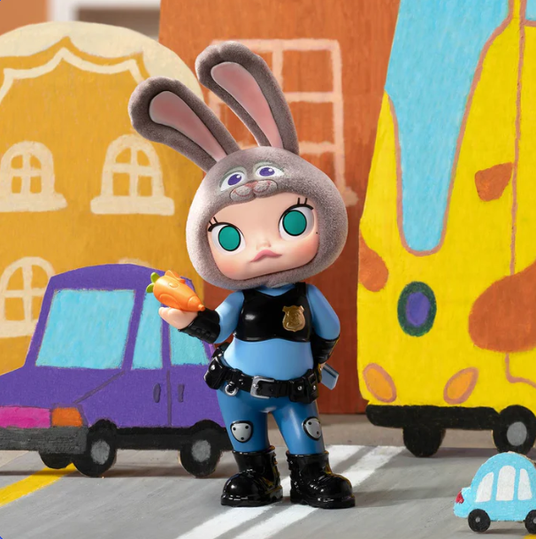 MOLLY × Zootopia Co-branded Series Blind Box Figures