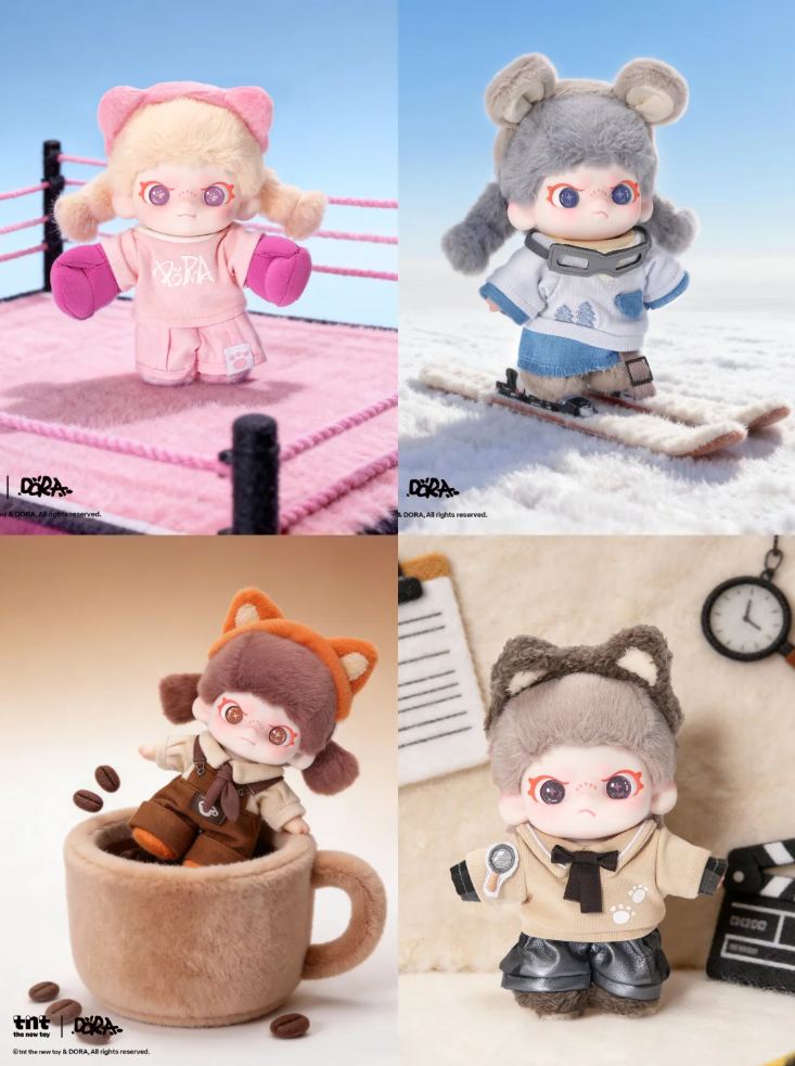 DORA Beyourself series Plush Pendant