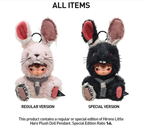 Hirono Little Hare Plush Doll Pendant(PREORDER)