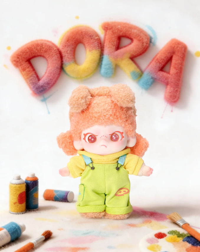 DORA Beyourself series Plush Pendant