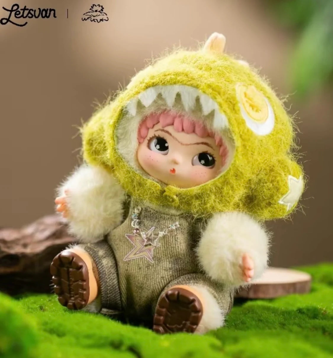 WAKUKU popo Gragon Plush Doll