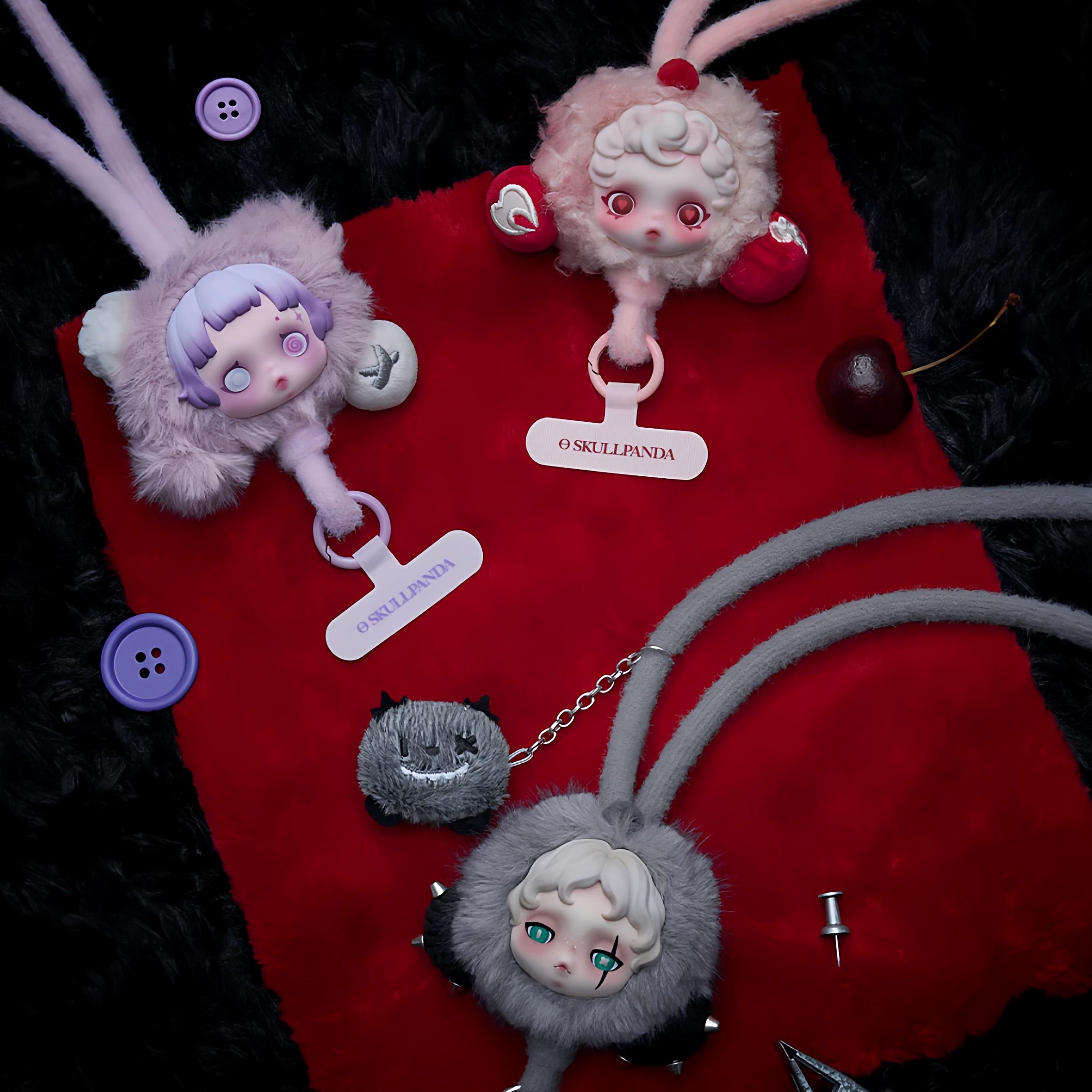 SKULL PANDA You Found Me! Series Phone Lanyard Blind Box