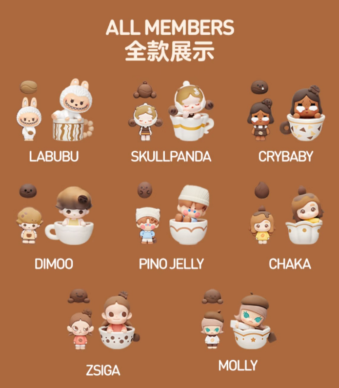 POP BEAN Coffee Factory Series-Decoration Charm