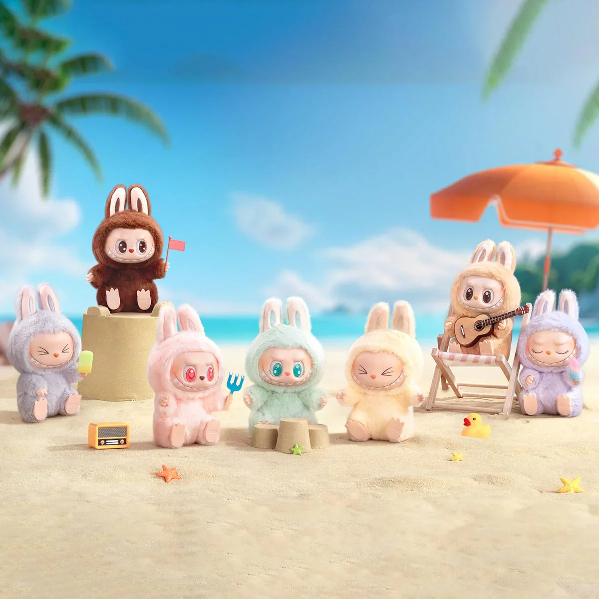 V2 THE MONSTERS- Have a Seat Vinyl Plush Blind Box